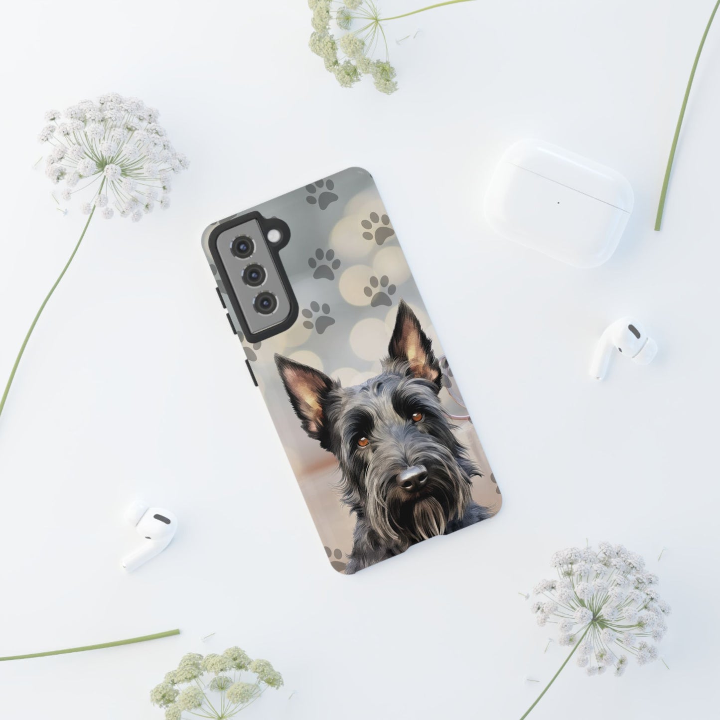 Scottish Terrier by Tough Cases (Apple iPhone, Samsung Galaxy, and Google Pixel)