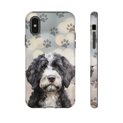 Portuguese Water Dog by Tough Cases (Apple iPhone, Samsung Galaxy, and Google Pixel)