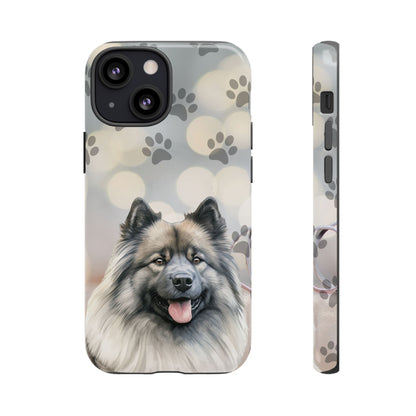 Keeshond Phone Case by Tough Cases ( Apple iPhone, Samsung Galaxy, and Google Pixel)