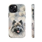 Keeshond Phone Case by Tough Cases ( Apple iPhone, Samsung Galaxy, and Google Pixel)