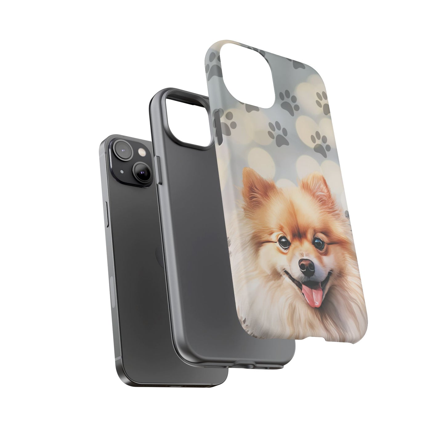 Pomeranian by Tough Cases (Apple iPhone, Samsung Galaxy, and Google Pixel)