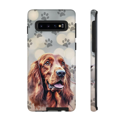Irish Setter Phone Case by Tough Cases (Apple iPhone, Samsung Galaxy, and Google Pixel)