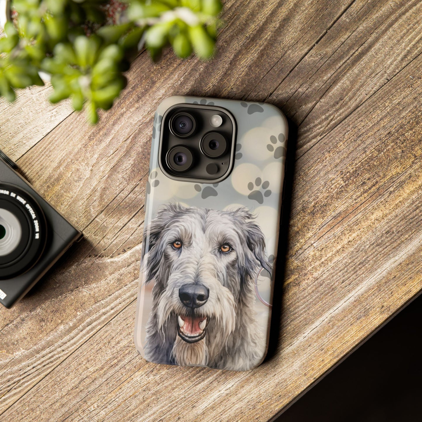 Irish Wolfhound Phone Case by Tough Cases (Apple iPhone, Samsung Galaxy, and Google Pixel)