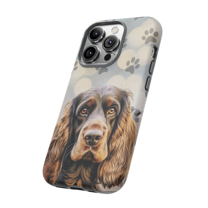 English Cocker Spaniel Phone Case by Tough Cases (Apple iPhone, Samsung Galaxy, and Google Pixel)