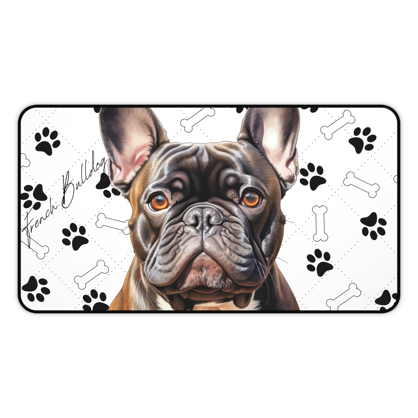 French Bull Dog Desk Mat