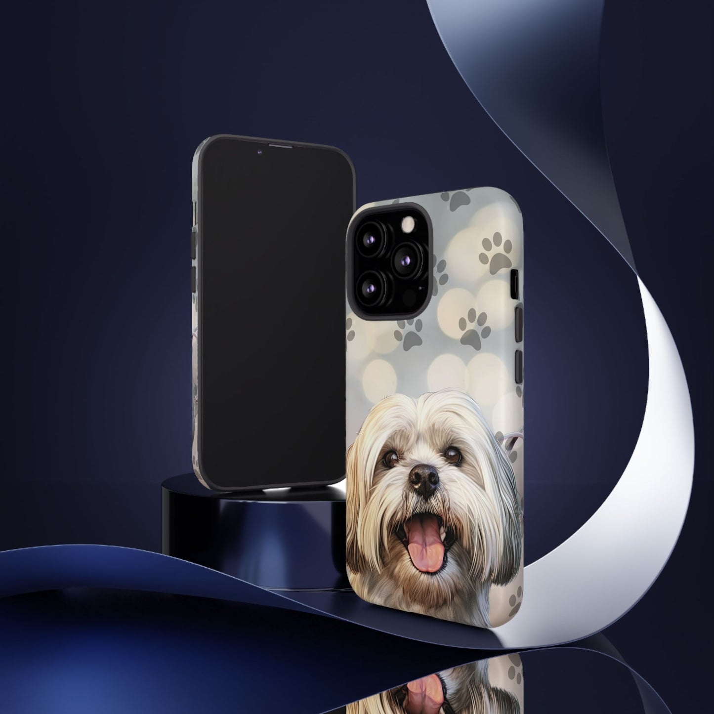 Lhasa Apso Phone Case by Tough Cases (Apple iPhone, Samsung Galaxy, and Google Pixel)