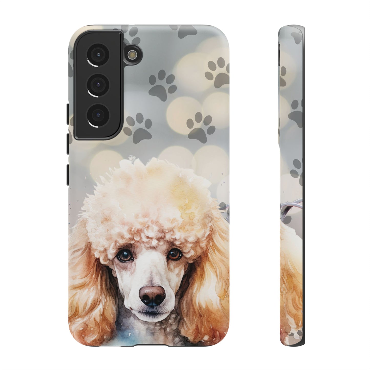 Poodle Phone Case by Tough Cases (Apple iPhone, Samsung Galaxy, and Google Pixel )