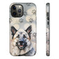 Norwegian Elkhound by Tough Cases (Apple iPhone, Samsung Galaxy, and Google Pixel)