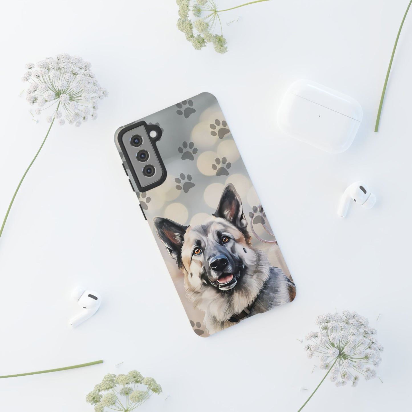 Norwegian Elkhound by Tough Cases (Apple iPhone, Samsung Galaxy, and Google Pixel)