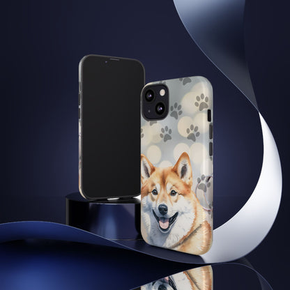 Shiba Inu Phone Case by Tough Cases (Apple iPhone, Samsung Galaxy, and Google Pixel)