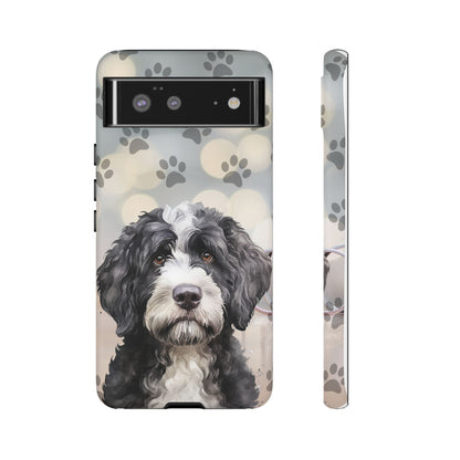 Portuguese Water Dog by Tough Cases (Apple iPhone, Samsung Galaxy, and Google Pixel)