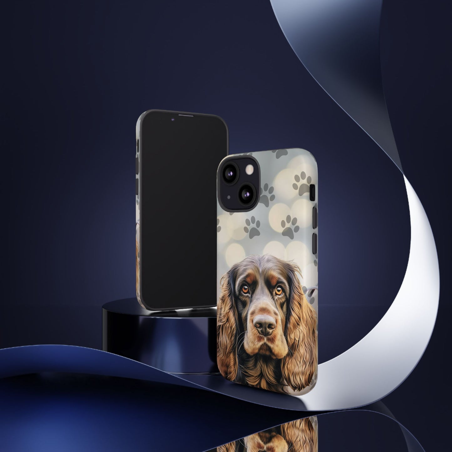 English Cocker Spaniel Phone Case by Tough Cases (Apple iPhone, Samsung Galaxy, and Google Pixel)