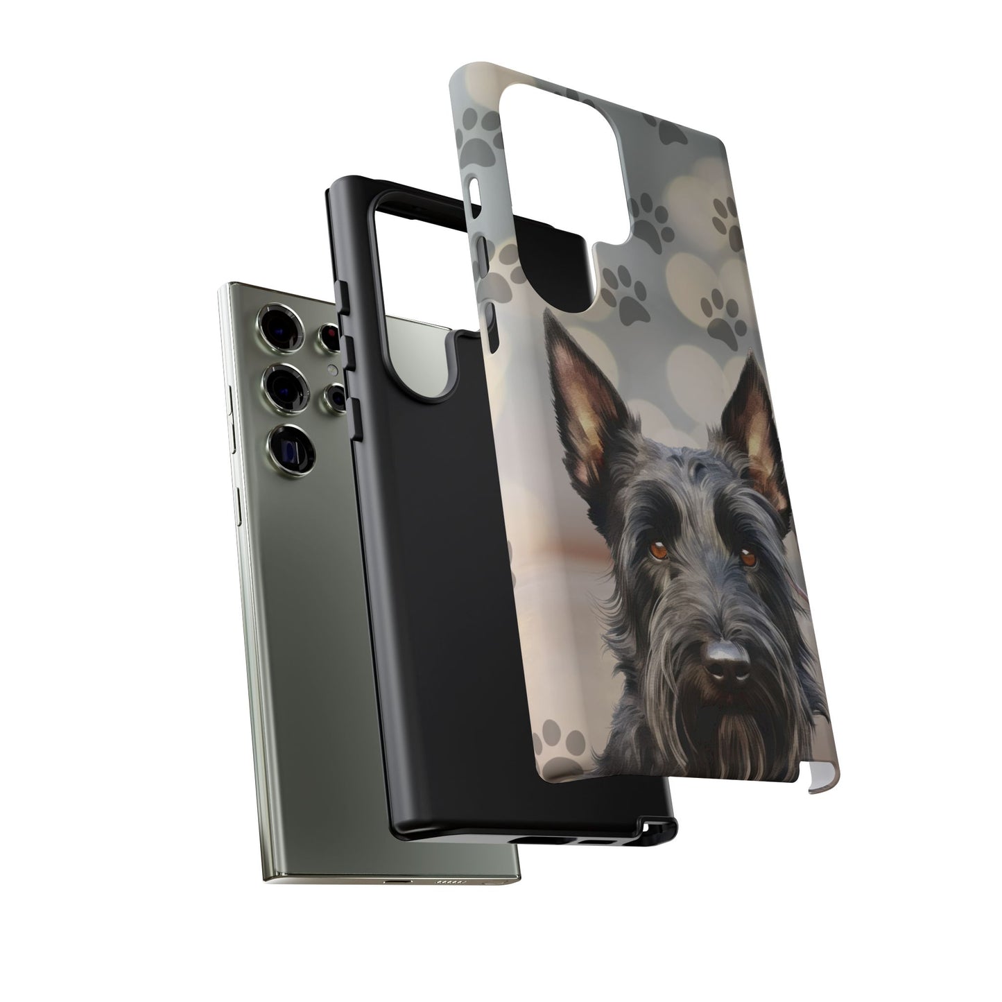 Scottish Terrier by Tough Cases (Apple iPhone, Samsung Galaxy, and Google Pixel)