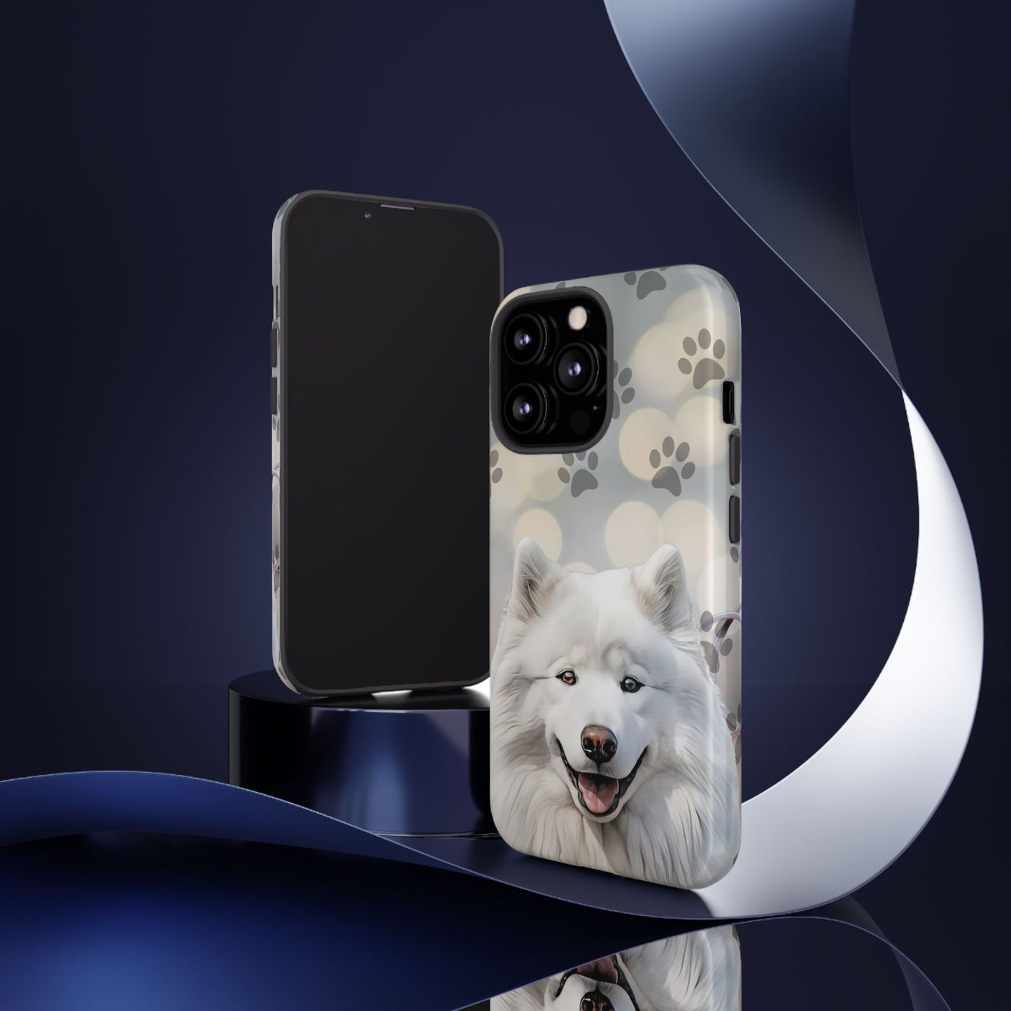 Samoyed Phone Case by Tough Cases (Apple iPhone, Samsung Galaxy, and Google Pixel)