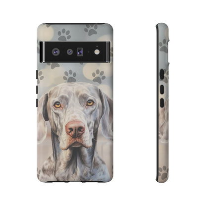Weimaraner Phone Case by Tough Cases (Apple iPhone, Samsung Galaxy, and Google Pixel)