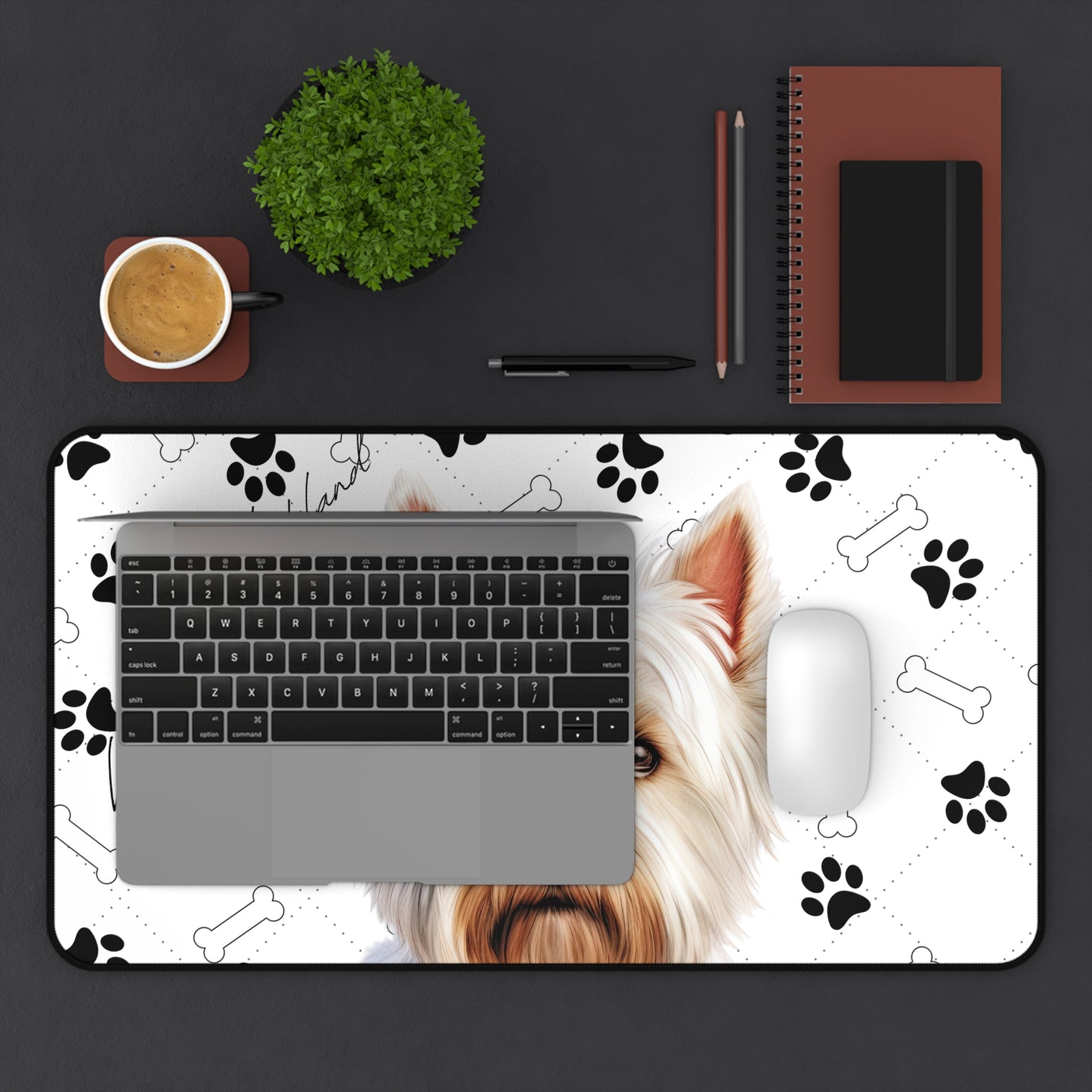 West Highland White Terrier Desk Mat