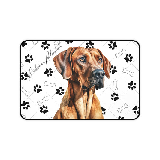 Rhodesian Ridgeback Desk Mat