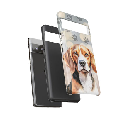 Beagle Phone Case by Tough Cases (Apple iPhone, Samsung Galaxy, and Google Pixel) Beagle