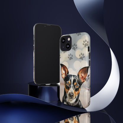 Rat Terrier by Tough Cases a (Apple iPhone, Samsung Galaxy, and Google Pixel)