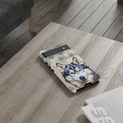Siberian Husky Phone Cases by Tough Cases (Apple iPhone, Samsung Galaxy, and Google Pixel)