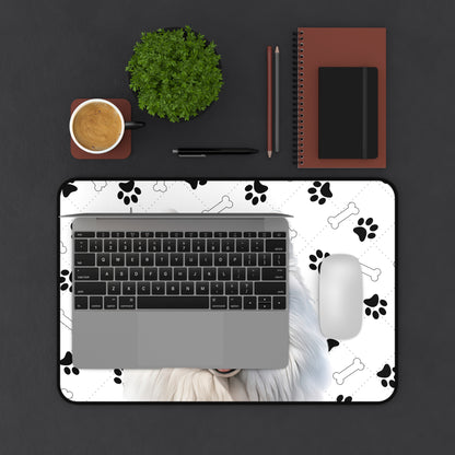 Samoyed Desk Mat
