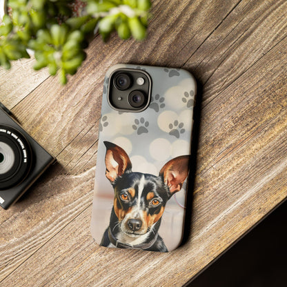 Rat Terrier by Tough Cases a (Apple iPhone, Samsung Galaxy, and Google Pixel)