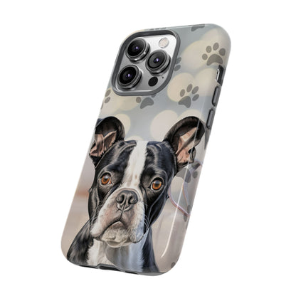 Boston Terrier Phone Case by Tough Cases (Apple iphone, Samsung galaxy, Google Pixel) Boston Terrier