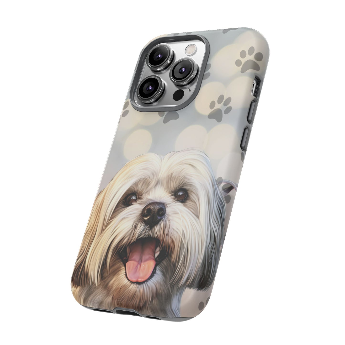 Lhasa Apso Phone Case by Tough Cases (Apple iPhone, Samsung Galaxy, and Google Pixel)