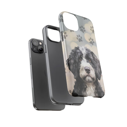 Portuguese Water Dog by Tough Cases (Apple iPhone, Samsung Galaxy, and Google Pixel)