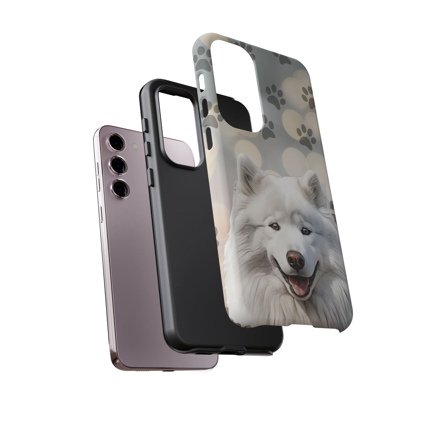 Samoyed Phone Case by Tough Cases (Apple iPhone, Samsung Galaxy, and Google Pixel)