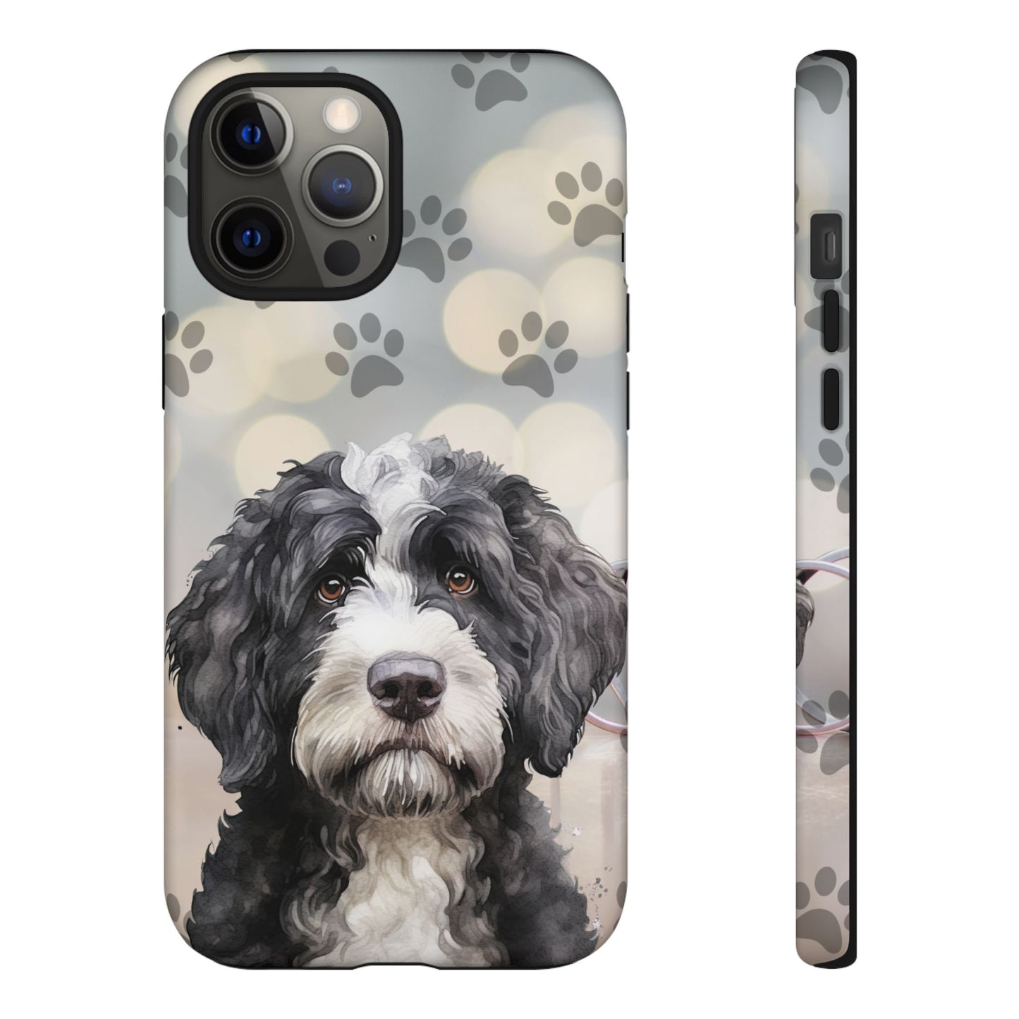 Portuguese Water Dog by Tough Cases (Apple iPhone, Samsung Galaxy, and Google Pixel)
