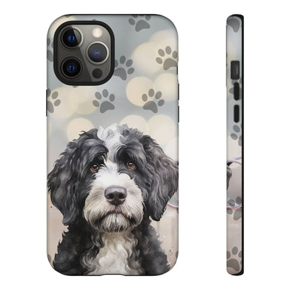 Portuguese Water Dog by Tough Cases (Apple iPhone, Samsung Galaxy, and Google Pixel)