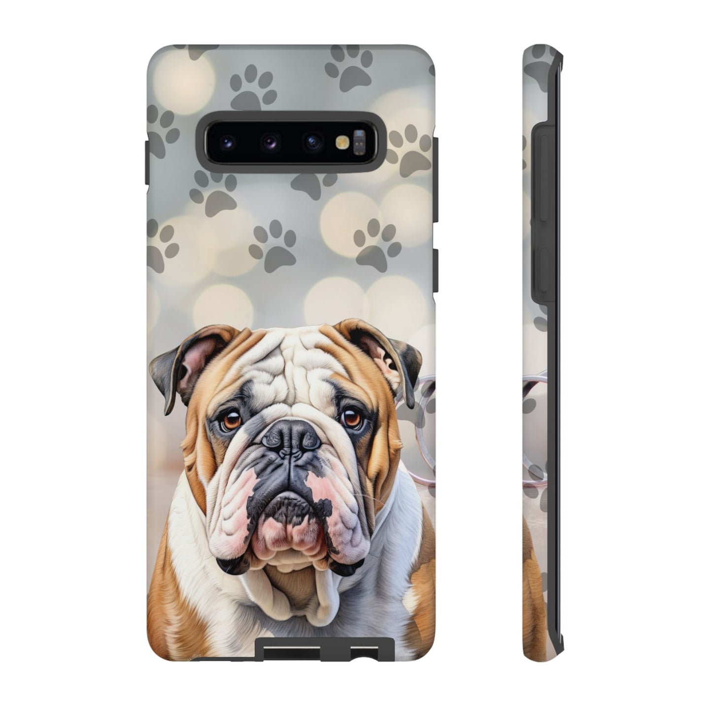 Bull Dog Phone Case by Tough Cases (Apple iPhone, Samsung Galaxy, and Google Pixel)
