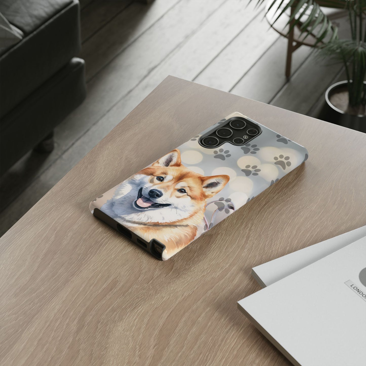 Shiba Inu Phone Case by Tough Cases (Apple iPhone, Samsung Galaxy, and Google Pixel)