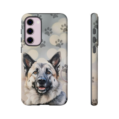 Norwegian Elkhound by Tough Cases (Apple iPhone, Samsung Galaxy, and Google Pixel)