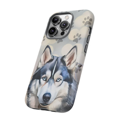 Siberian Husky Phone Cases by Tough Cases (Apple iPhone, Samsung Galaxy, and Google Pixel)