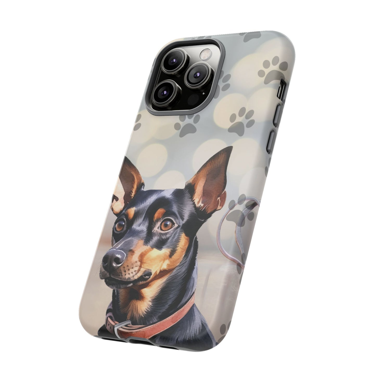 Miniature Pinscher by Tough Cases (Apple iPhone, Samsung Galaxy, and Google Pixel)