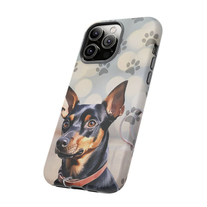 Miniature Pinscher by Tough Cases (Apple iPhone, Samsung Galaxy, and Google Pixel)