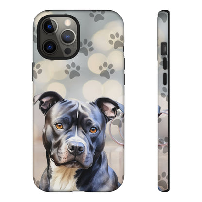 Staffordshire Bull Terrier by Tough Cases (Apple iPhone, Samsung Galaxy, and Google Pixel)