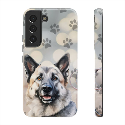 Norwegian Elkhound by Tough Cases (Apple iPhone, Samsung Galaxy, and Google Pixel)