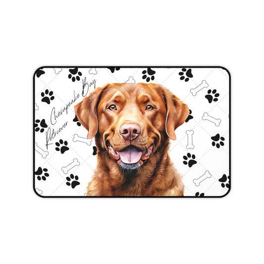 Chesapeake Bay Retriever Desk Mat