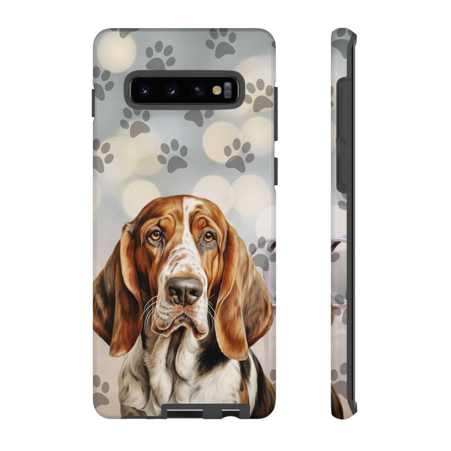 Basset Hound Phone Case by Tough Cases (Apple iPhone, Samsung Galaxy, and Google Pixel)