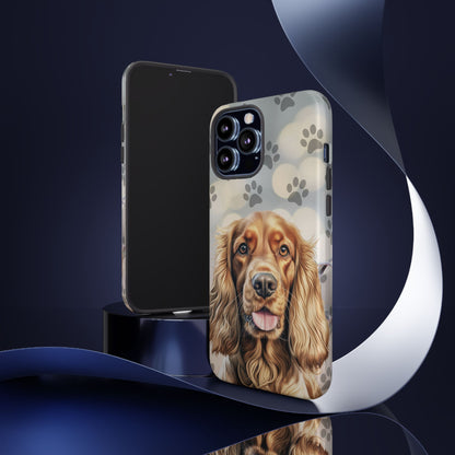 Cocker Spaniel Phone Case by Tough Cases (Apple iPhone, Samsung Galaxy, and Google Pixel)