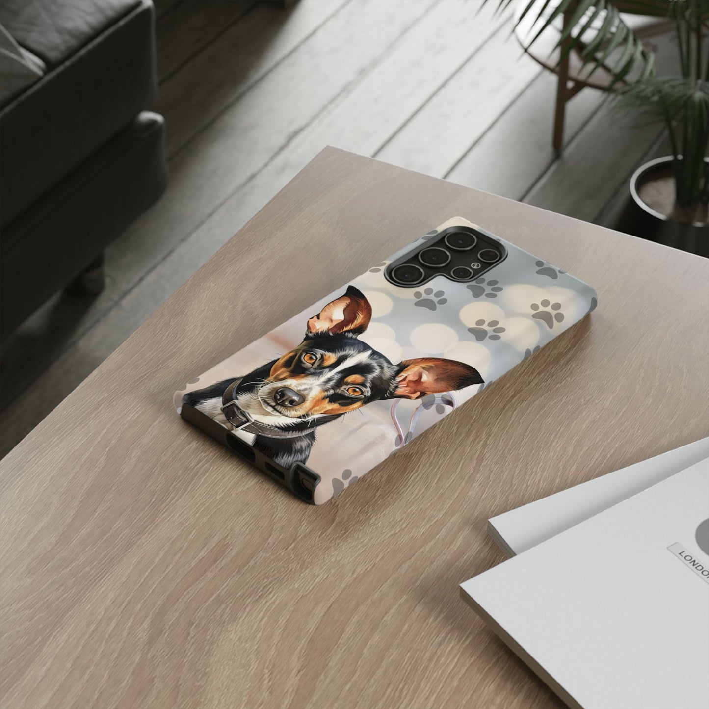 Rat Terrier by Tough Cases a (Apple iPhone, Samsung Galaxy, and Google Pixel)