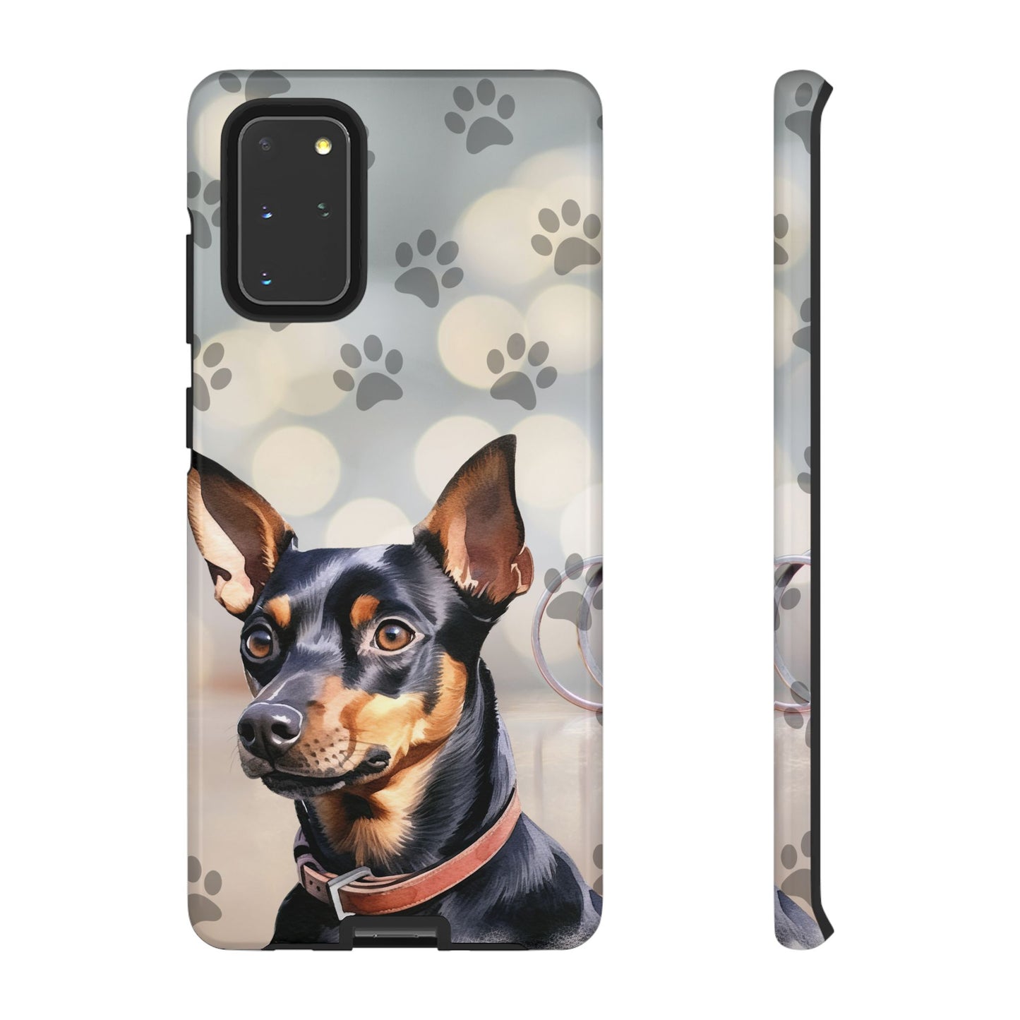 Miniature Pinscher by Tough Cases (Apple iPhone, Samsung Galaxy, and Google Pixel)