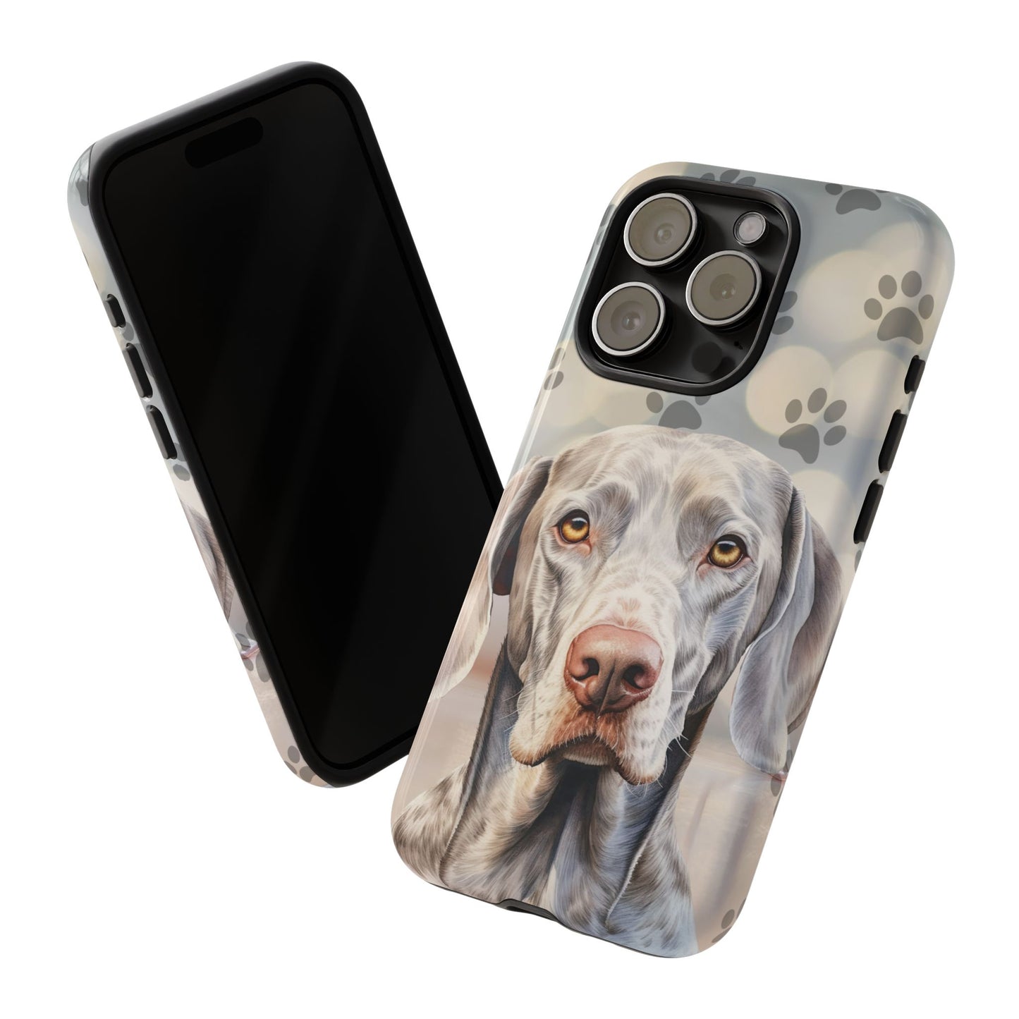 Weimaraner Phone Case by Tough Cases (Apple iPhone, Samsung Galaxy, and Google Pixel)
