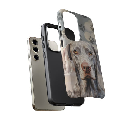 Weimaraner Phone Case by Tough Cases (Apple iPhone, Samsung Galaxy, and Google Pixel)