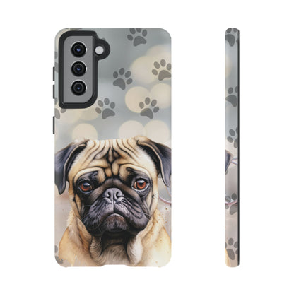 Pug Phone Case by Tough Cases (Apple iPhone, Samsung Galaxy, and Google Pixel)