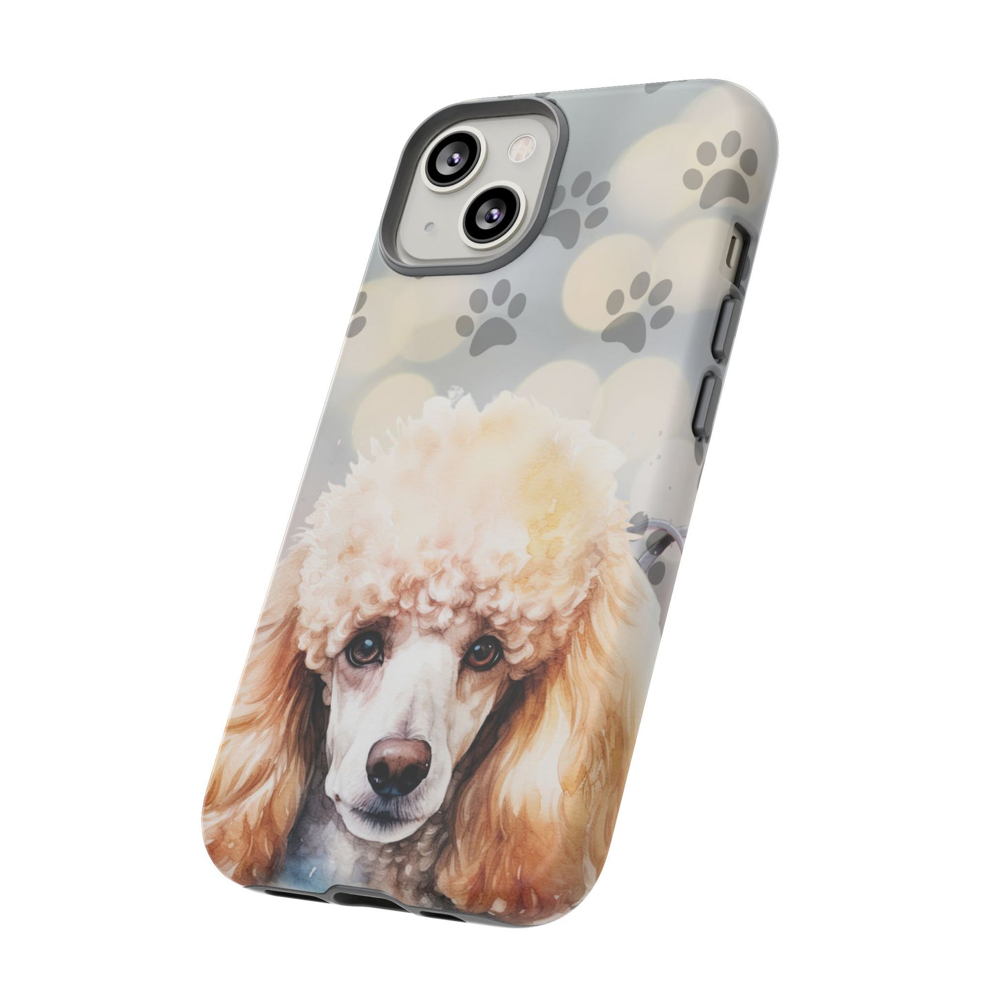 Poodle Phone Case by Tough Cases (Apple iPhone, Samsung Galaxy, and Google Pixel )