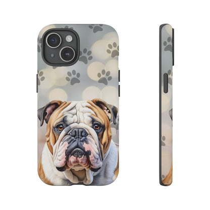 Bull Dog Phone Case by Tough Cases (Apple iPhone, Samsung Galaxy, and Google Pixel)